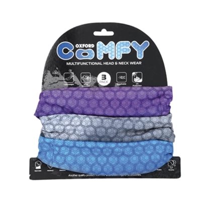 OXFORD HEAD AND NECK TUBES COMFY PRISMATIC PACKET3