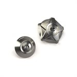 Finisher Kit, Axle Nut, Grey