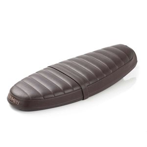 SELLE DOUBLE MATELASSÉE - BRUNE