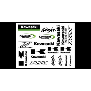 KAWASAKI STICKER SHEET