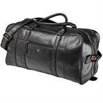 TRIUMPH SAC VOYAGE CUIR NOIR