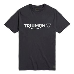 TRIUMPH MEN - CARTMEL JET BLACK T-SHIRT