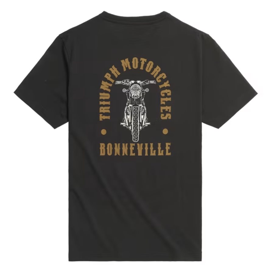 TRIUMPH BONNEVILLE T120 TSHIRT BLACK