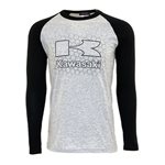 KAWASAKI LONG SLEEVE BLACK / GREY